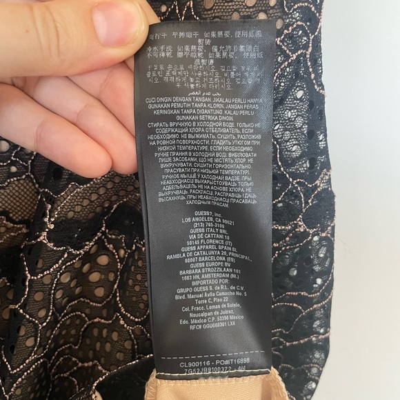 Guess Elegant Black Lace Cocktail Dress – Size S - Picture 8 of 11